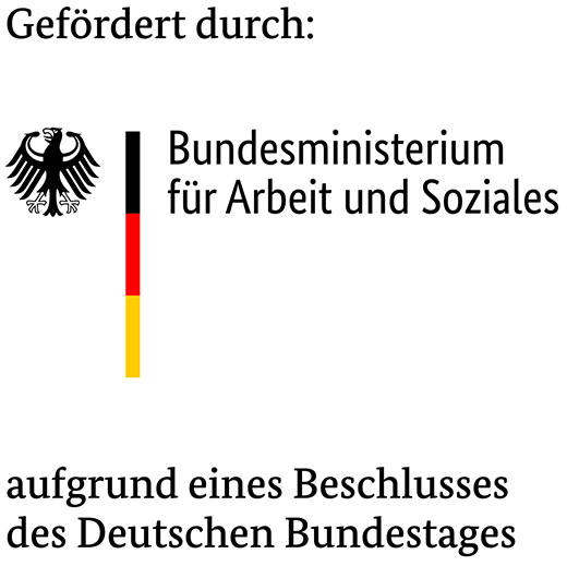 Logo des Bundesministeriums für Arbeit und Soziales